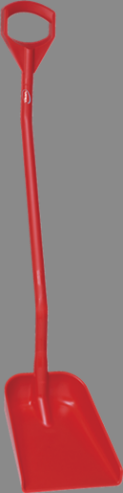 REMCO 56114 Ergonomic Shovel 10-1/4 Inch Width Red | AC7WVV 38Y568