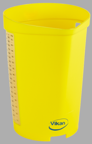 Caraffa graduata, capacità 2 L, gialla