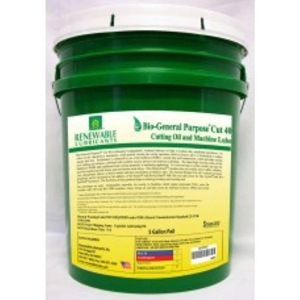 Cutting Oil, 5 gal. Container Size, Bucket, Yellow