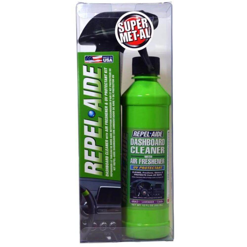 Repel Aide Dashboard Cleaner with UV Protectant และ Fresh Scent Lavender 6PK