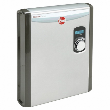 Electric Tankless Water Heater, Indoor, 18000 W, 7 Gpm