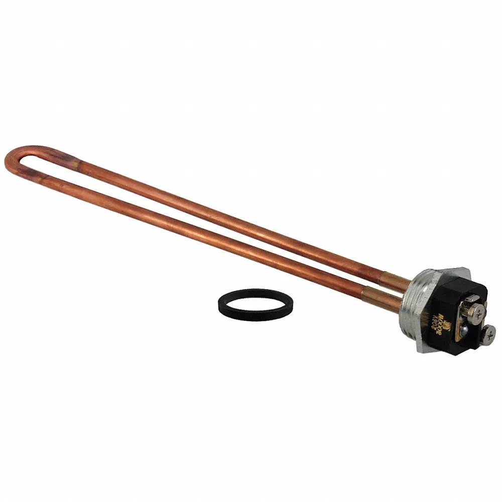Resistored HWD Element, 3000 W, 208V AC, Threaded Pipe, 10.59 inch Insert Length
