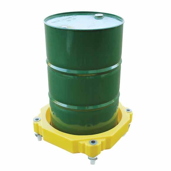 Mobile Drum Dolly, For Moving 205 Litre Drums, 30 Litre Sump Capacity