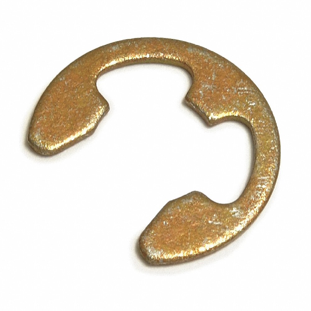 Anello di ritenzione, stile E, diametro esterno 1/4 di pollice, 100 pezzi