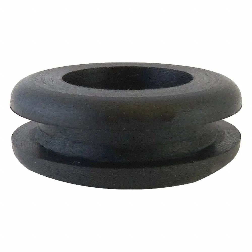 Rubber Gro mmet, 1 5/8 Inch Outside Dia, 7/8 Inch Inside Dia, 51, Black, 25 PK