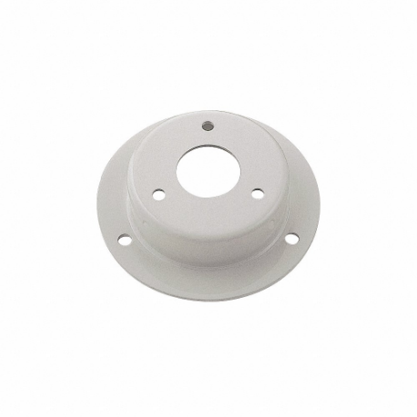 Stamped Metal Plate, White, Base-Mount Style 60 mm Tower Lights, Metal, 4 Inch Lg