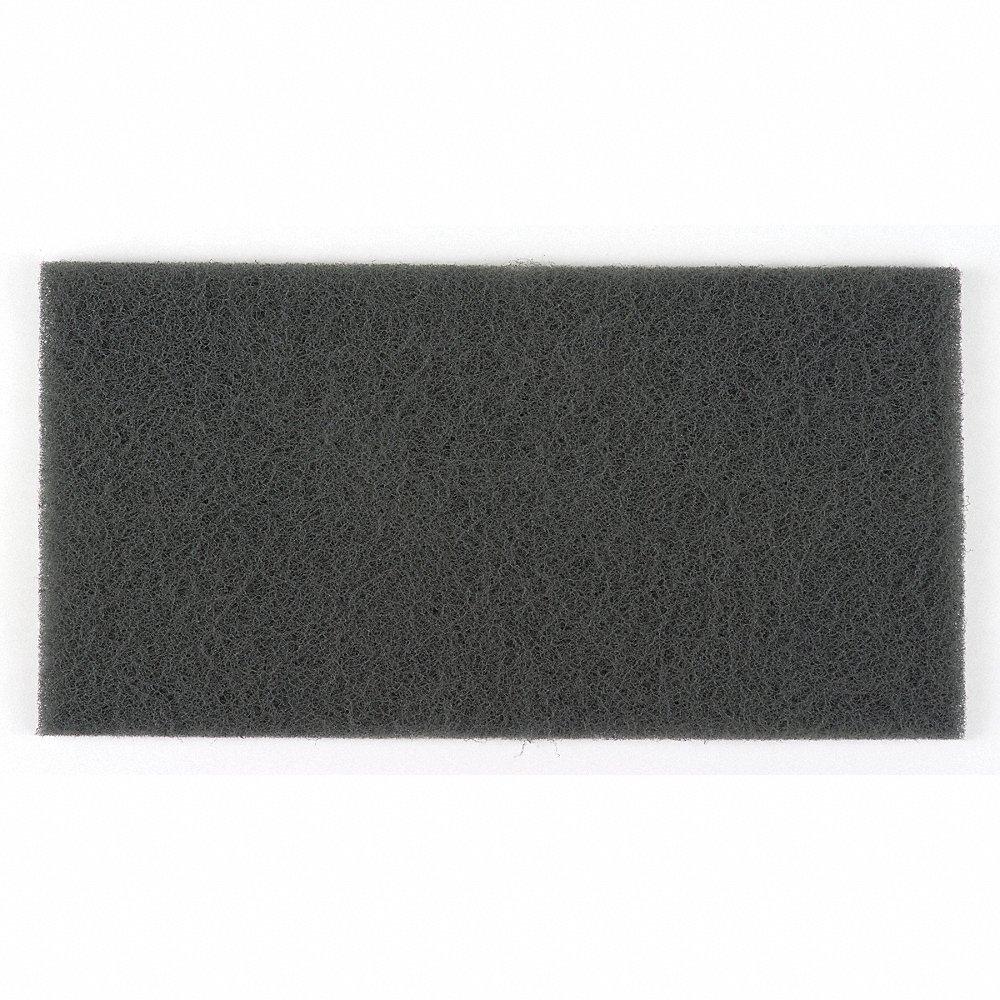 Sanding Hand Pad, 4 1/2 X 9 Inch Size, Silicon Carbide, Ultra Fine, Gray, 25 PK