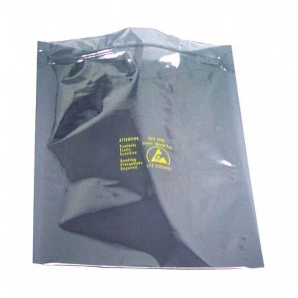 Static Shielding Bag, 8 x 6 Inch, PK100