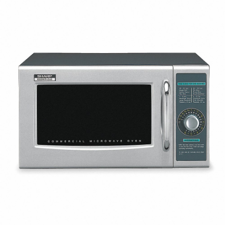 專業微波爐，不鏽鋼，1 立方英尺烤箱容量 000 瓦烹飪功率