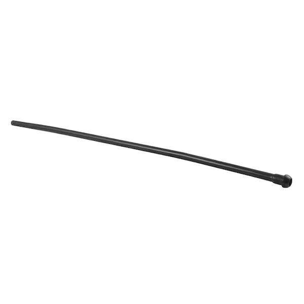 CB38200MB Complement 20 Inch Bullnose Bathroom Supply Line, Matte Black