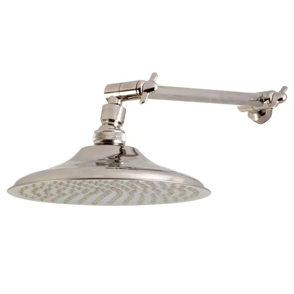 Shower Head, Polished Nickel, Wall Mount