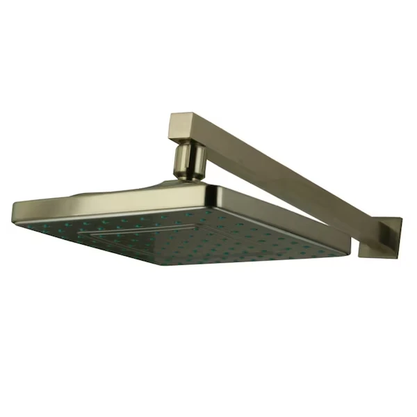 Shower Head, Brushed Nickel, Wall Mount