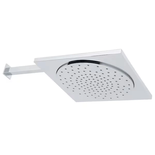 Shower Head, Polished Chrome, Wall Mount