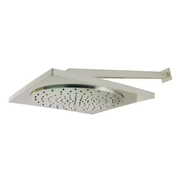 Shower Head, Brushed Nickel, Wall Mount