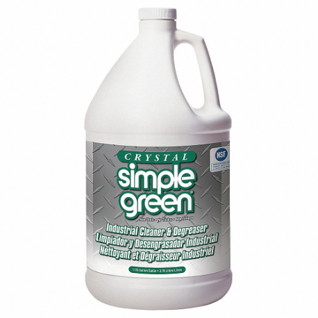 Detergente/Sgrassatore, a base d'acqua, caraffa, dimensioni contenitore da 1 gallone, concentrato, 0% contenuto di COV