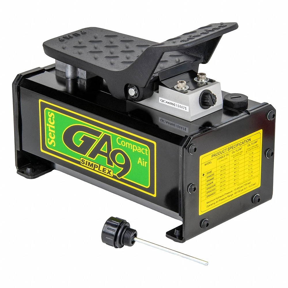 SIMPLEX Air Powered Hydraulic Pumps