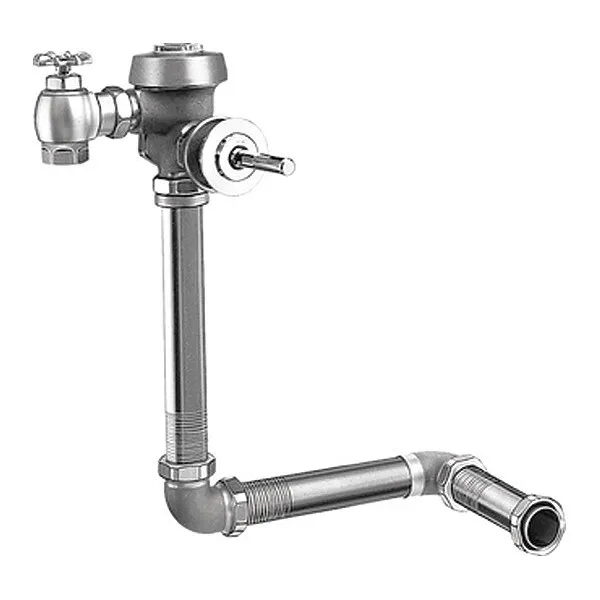 Manual Flushometer, 7 3/4 Ldim Flush Rate