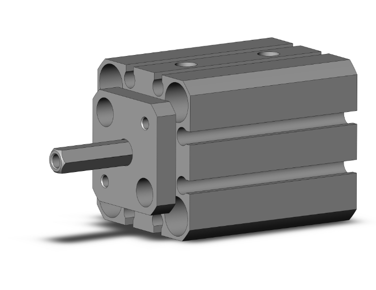 Compact Cylinder, 20 mm Size, Non Rotating Auto Switcher