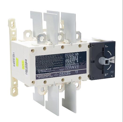 Rotary Manual Transfer Switch, 3-Pole, 600 VAC, 100A, Panel Mount