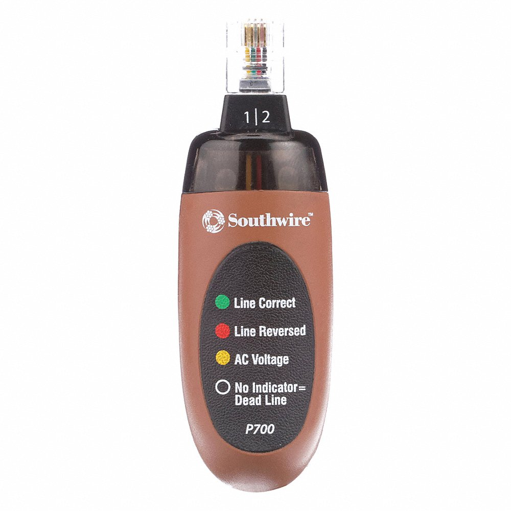 SOUTHWIRE COMPANY 58745340 Phone Outlet Tester, Telephone Test Set | CU3CXW 54DF45