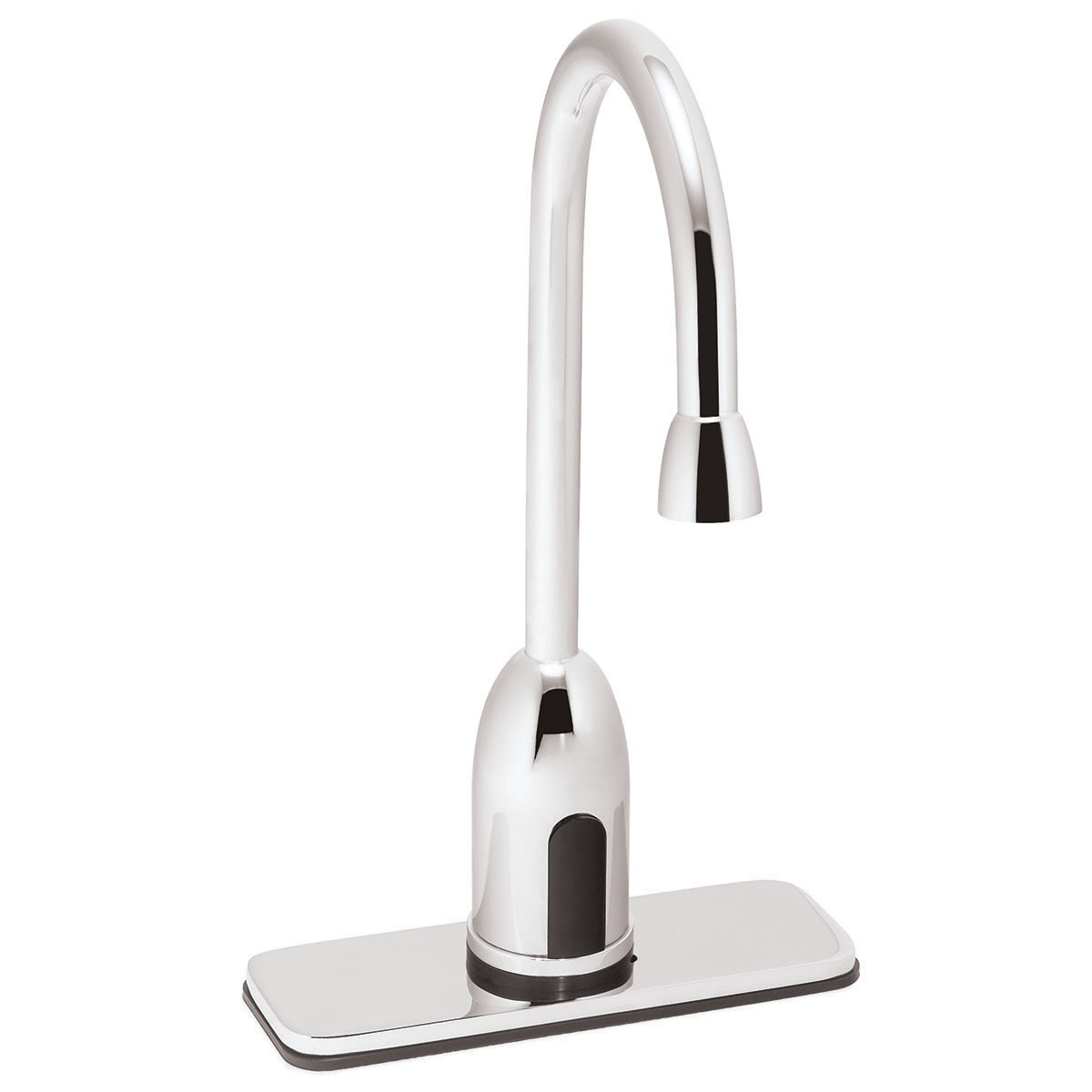 Faucet, Battery Powered, With 4 Inch Deck Plate