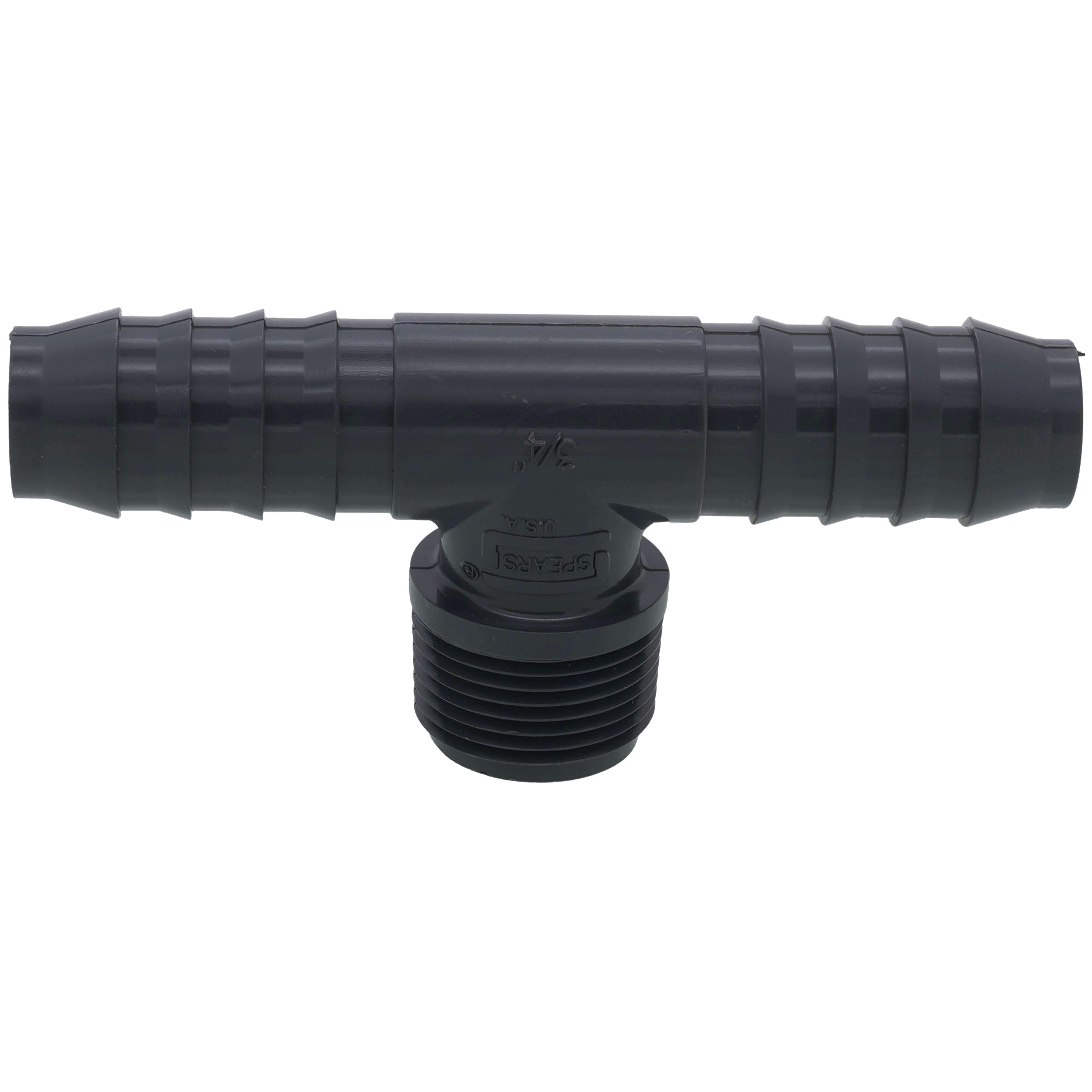 SPEARS VALVES 1403-007 Insert Tee, Insert x MPT, 3/4 Size, PVC | BU7KVC