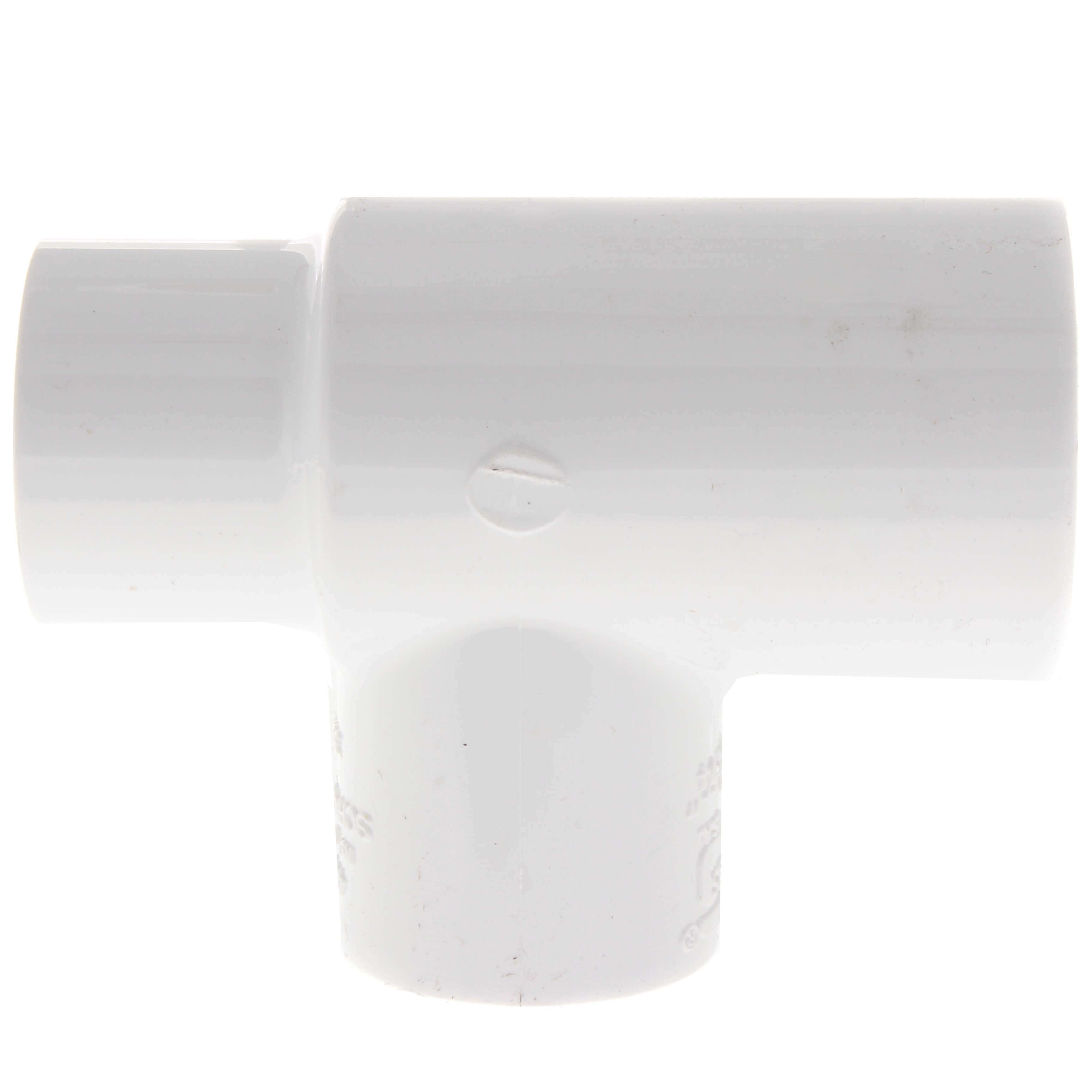 SPEARS VALVES 401-125 Reducer Tee, Socket, Schedule 40, 1 x 3/4 x 3/4 Size, PVC | BU6NMQ