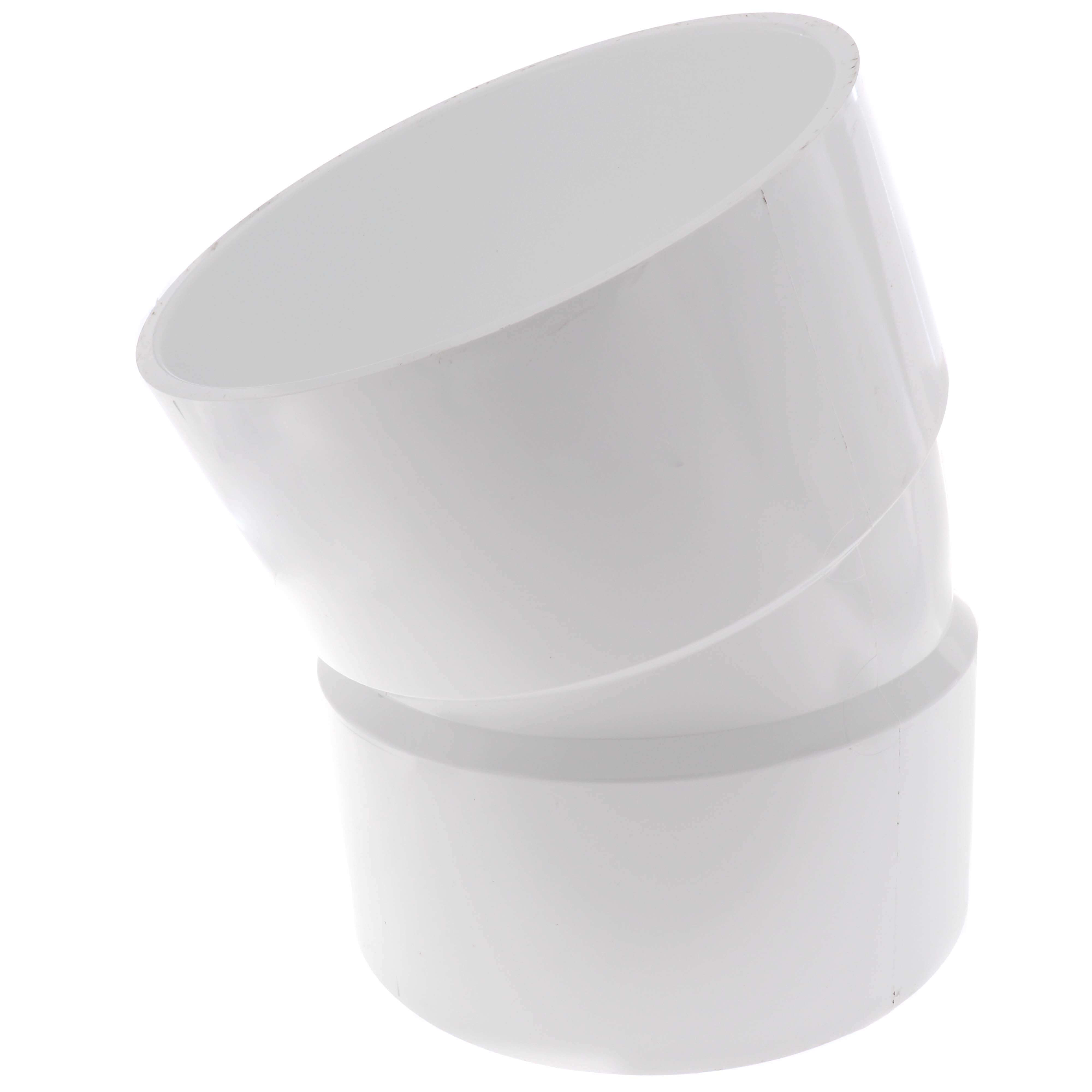 SPEARS VALVES P324-080 Pipe, 1/16 Bend, Hub x Hub, 8 Size, PVC | BU8AAD