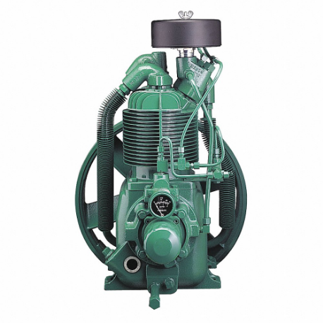 Air Compressor Pump, Pressure Lubricated, 2 Stage, 7.5 Hp, 17.3/23.5 Cfm At 175 PSI