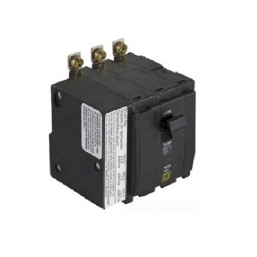 Miniature Circuit Breaker, 90A, 3P, AC Shunt Trip, 22 kAIC