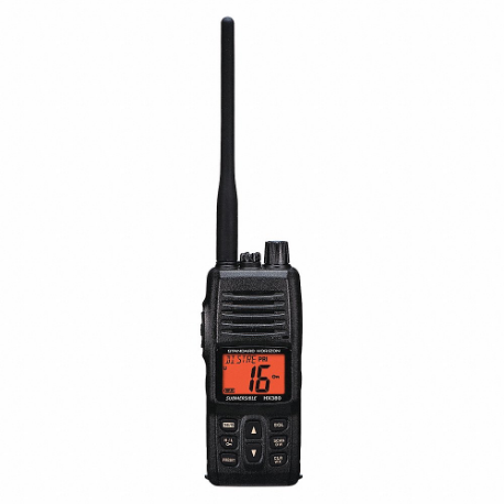 Portable Two Way Radio, Std Horizon Hx380, Analog, Vhf, 065 Channels, Waterproof