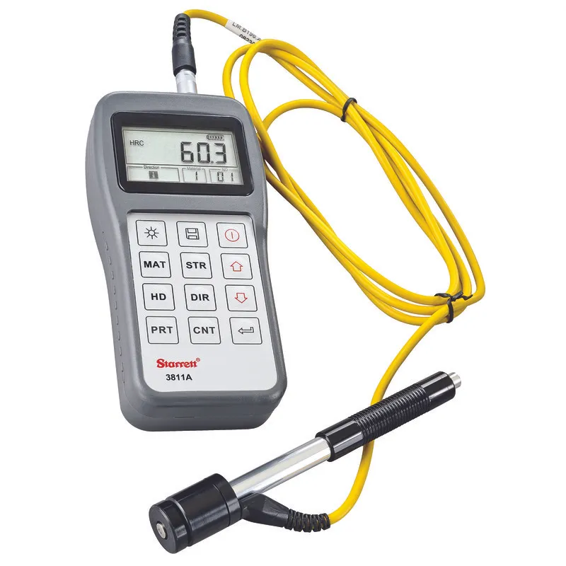 STARRETT 3811A Portable Hardness Tester, Brinell, Rockwell, Shore And Vickers Scale, 5.96 x 2.938 Inch | AH2QNK 30A649 / 69881
