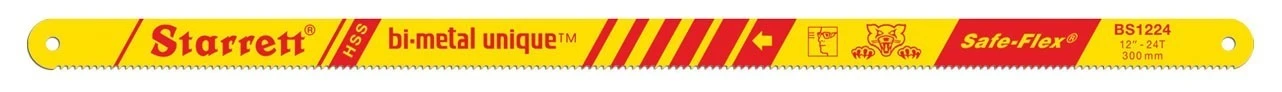 Hand Hacksaw Blade, 12 Inch Size, 24 Thread Per Inch, Steel, Pack Of 50