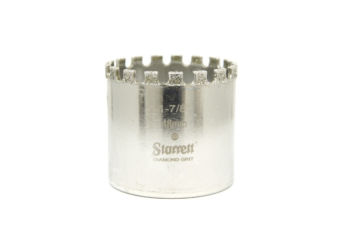 STARRETT-UK AY678 Diamond Hole Saw, 48 mm Diameter