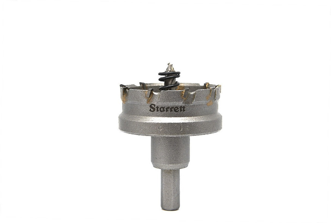 STARRETT-UK BF2055 Sierra perforadora con punta de carburo de tungsteno, 55 mm de diámetro