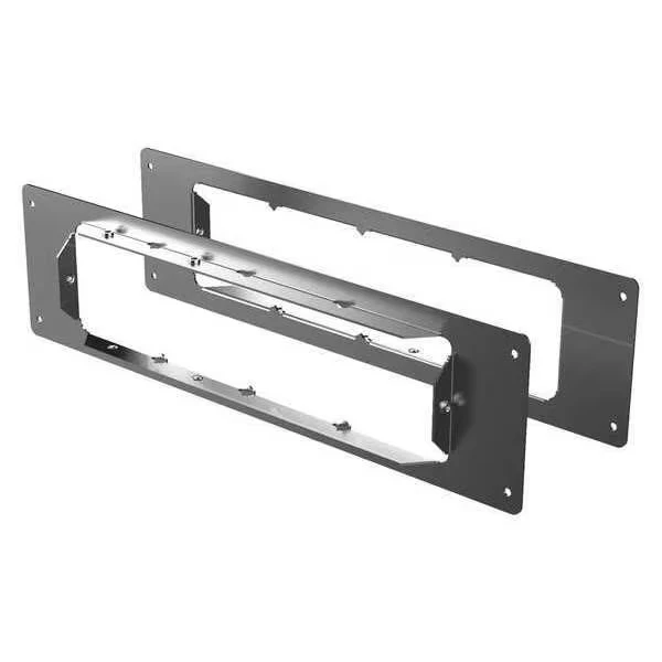 One Pair Four Gang Mounting Plates