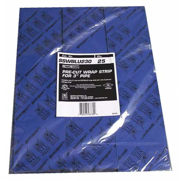 Pre-Cut Wrap Strip For 3 Pipe