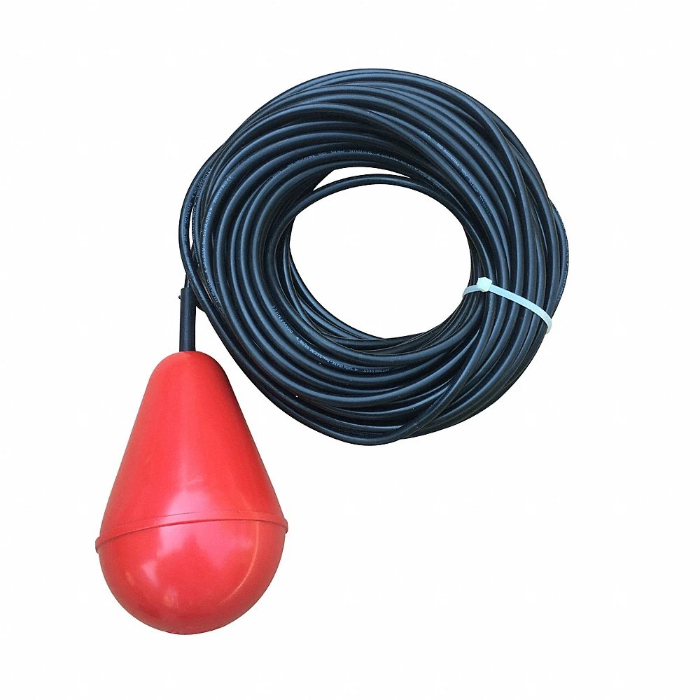 Heavy Duty Float Switch, 110 VAC/12 VDC/220 VAC, 100 ft Cord Length, 13 A