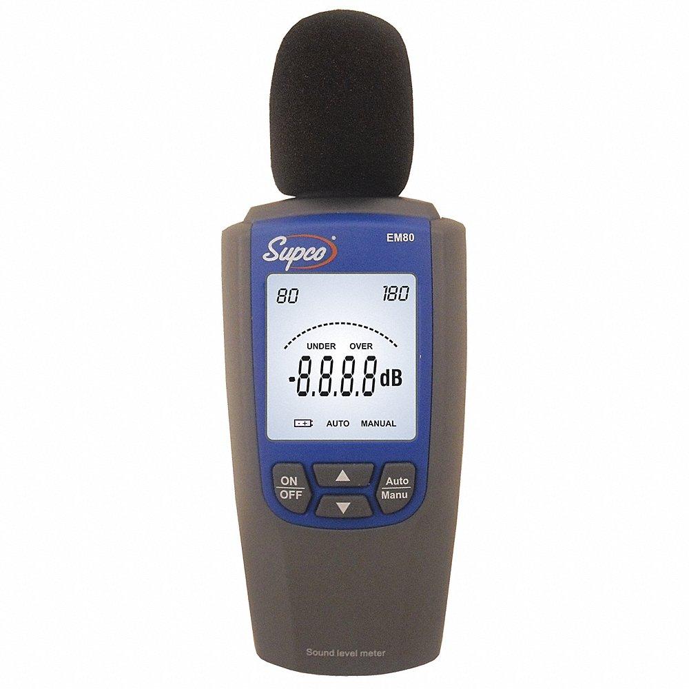 Ses Seviyesi Ölçer, 30 - 120dB, 31.5 Hz - 8 kHz, LCD