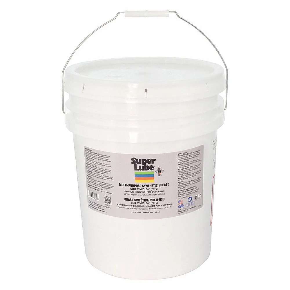 Multi-Purpose Synthetic Grease, NLGI 1, With PTFE, 30 lb, Pail