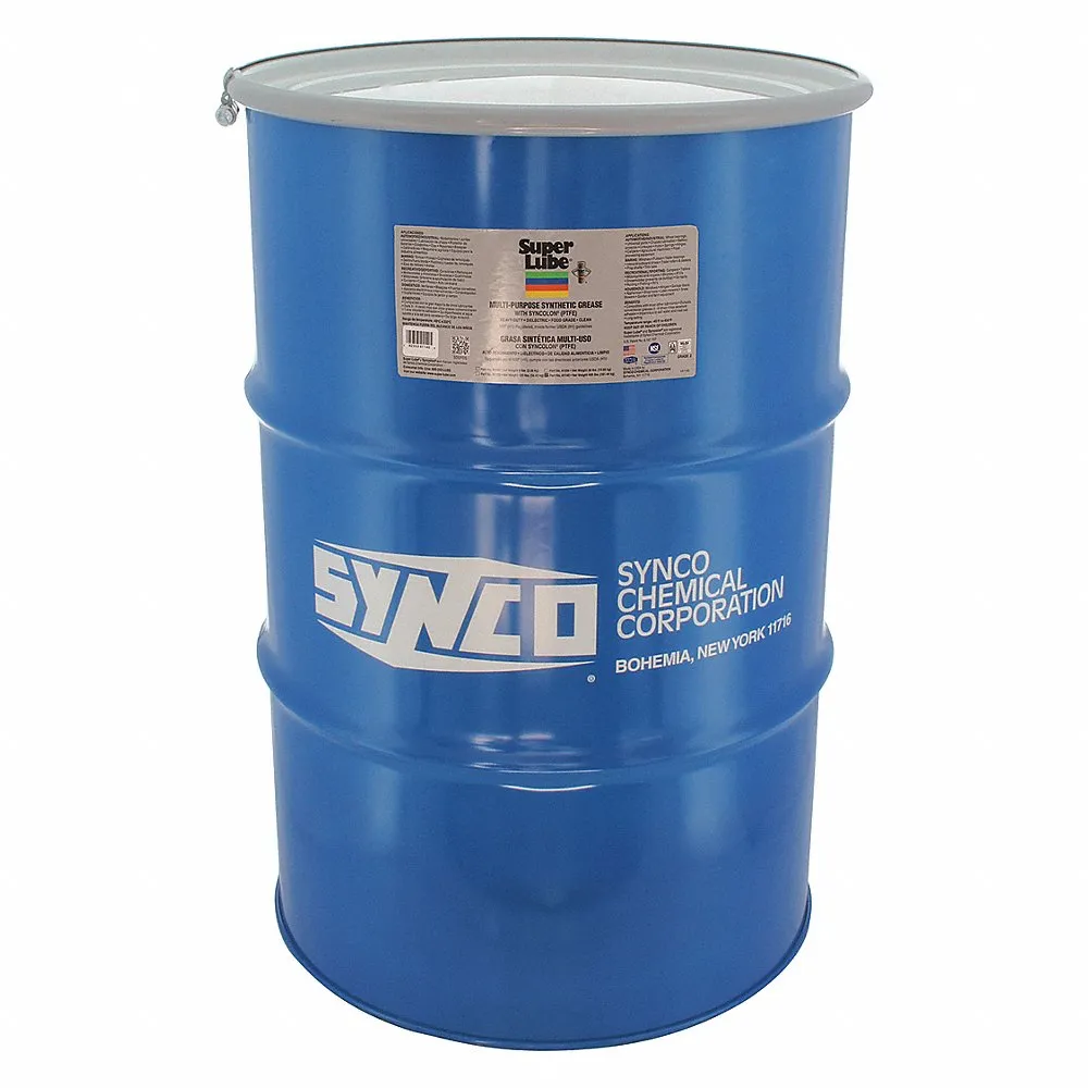 Multi-Purpose Synthetic Grease, NLGI 2, With PTFE, 400 lb, Drum
