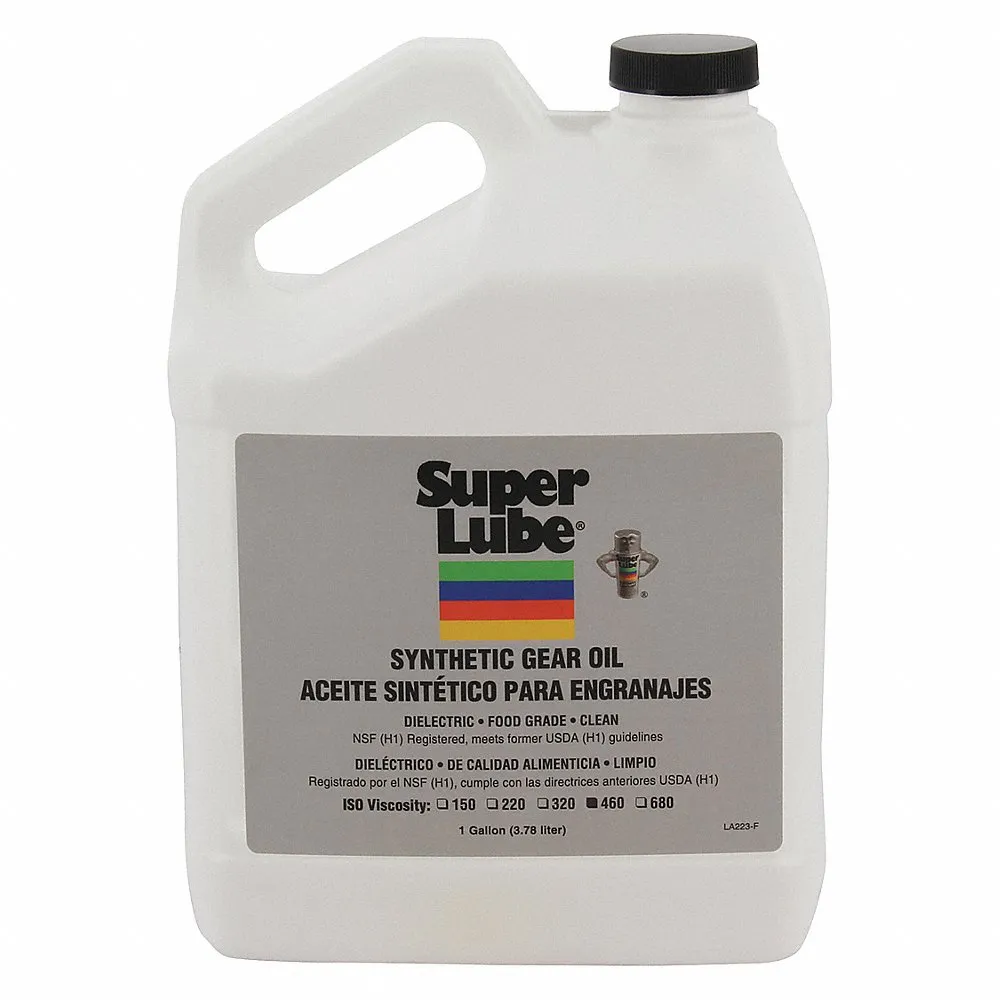 Synthetic Gear Oil, ISO 460, 1 Gallon, Bottle