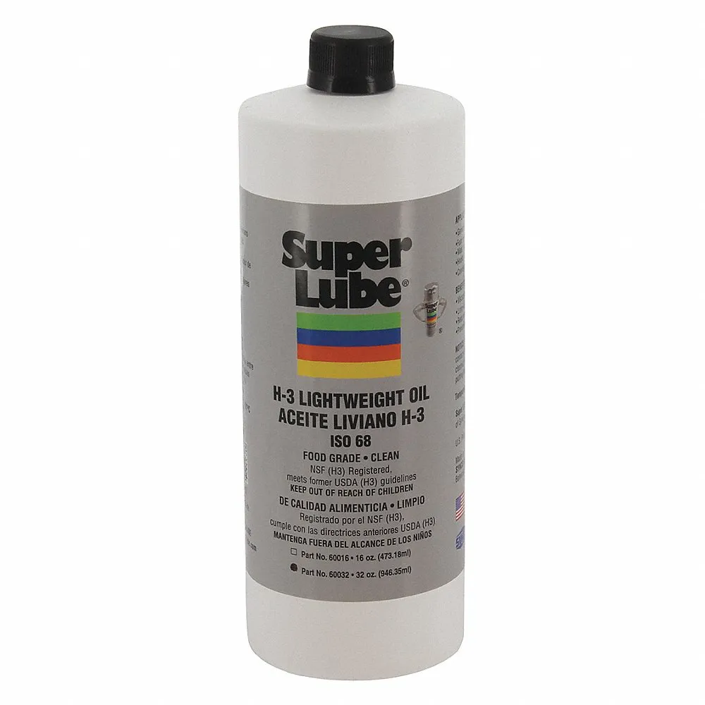 H3 Lightweight Oil, 1 Quart, Bottle