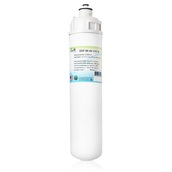 SWIFT GREEN FILTERS SGF-96-48 VOC-B SGF-96-48 VOC-B Replacement water filter for Everpure EV9693-61 | CY8GAD