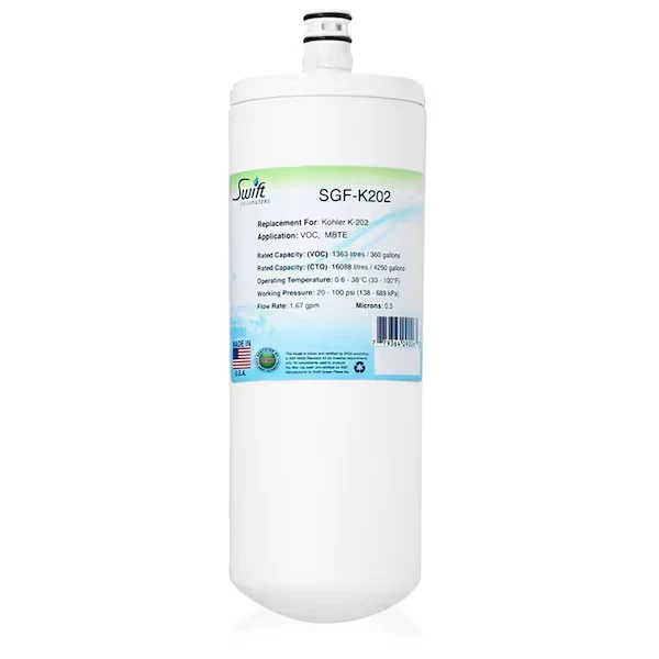 SWIFT GREEN FILTERS SGF-K202 Replacement Water Filter for Kohler K-202 by Swift Green Filters | CY8KLY