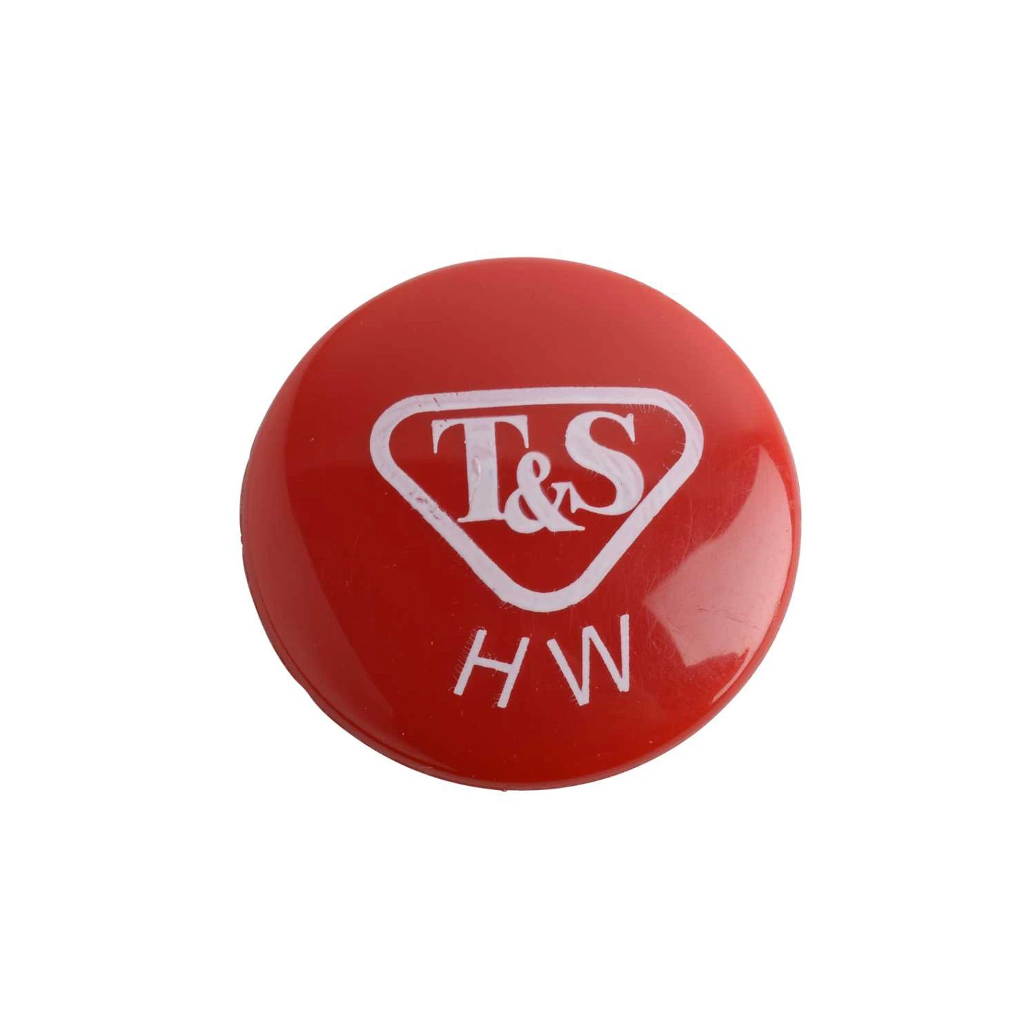 Pulsante indice a scatto, rosso, HW, logo