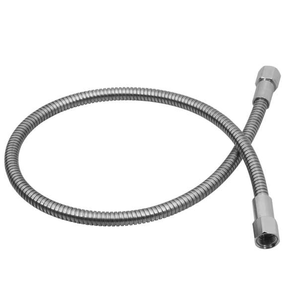 Flex Hose, 84 Inch Length, 7/16 Inch ID., Stainless Steel