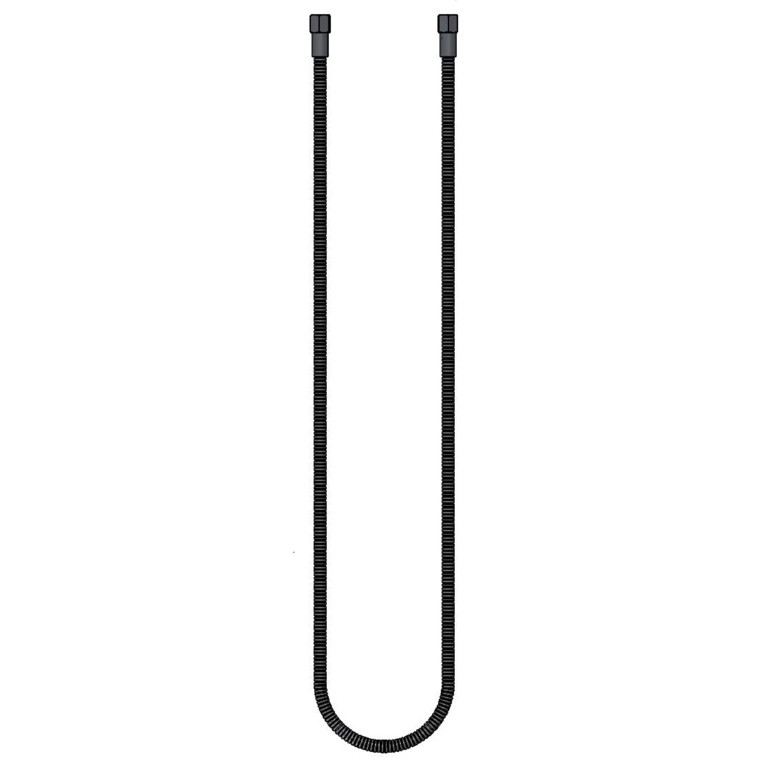 T&S 013E-72H Flexible Hose, Stainless Steel, 72 Inch Length, 7/16 Inch I.D. | AP8GRX