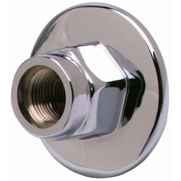 Lab Panel Flange, 3/8 Inch NPT Female Inlet and Outlet