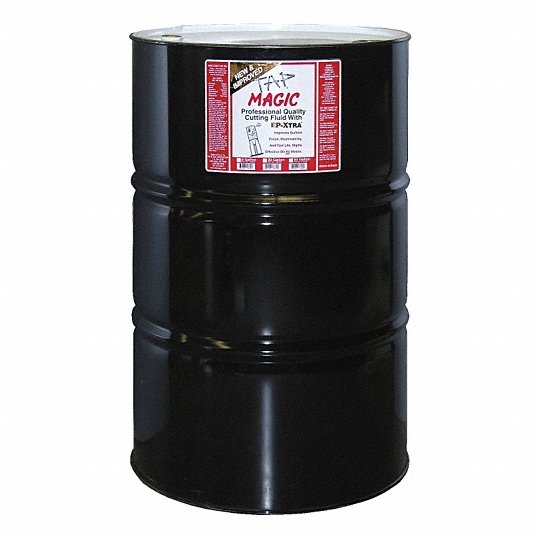 Cutting Oil, 55 gal. Container Size, Drum, Yellow